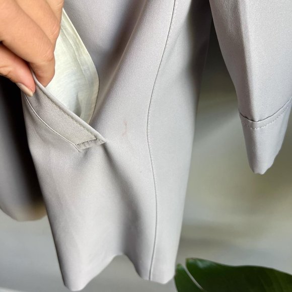 Vintage Forecaster of Boston Soft Gray Lightweight Overcoat Size 13/14 (L) - Picture 8 of 8